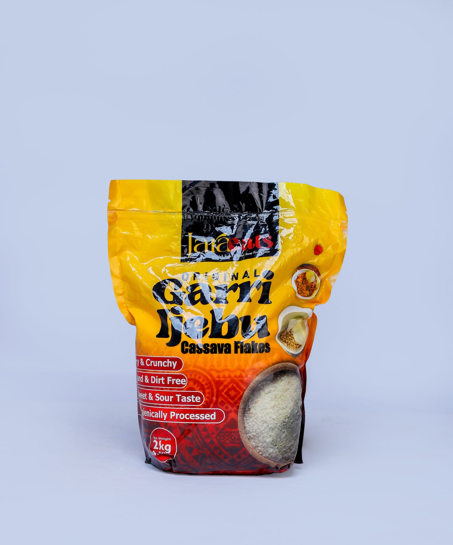 Crunchy Premium Garri(2packs) with free groundnut